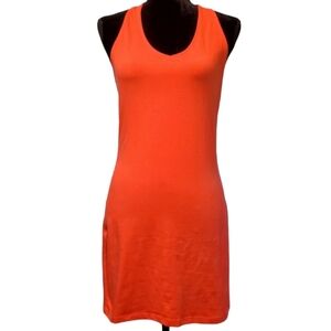 SO | Red Tie Back Halter Top Bodycon Mini Sleeveless Dress Red Medium